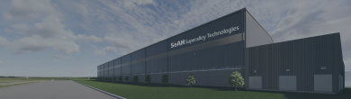 This is a bird's-eye view of the SeAH GSI plant.