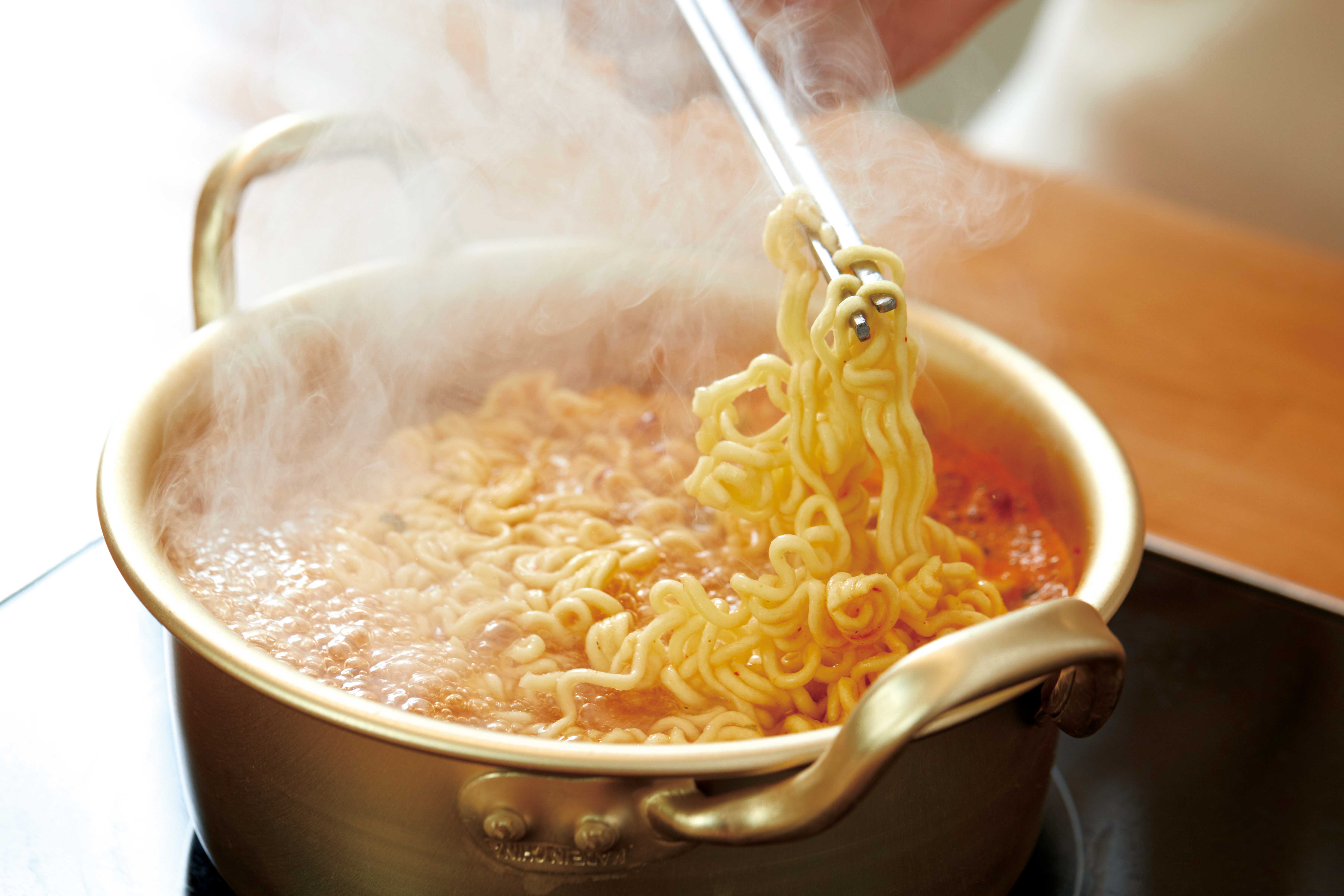 양은 냄비 라면